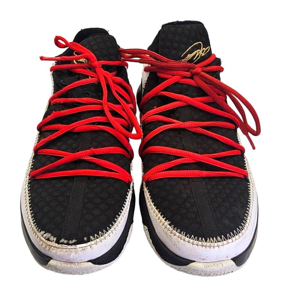 Nike Lebron 17 Low EP React Metallic Gold Athletic Basketball Sneaker - Picture 3 of 12